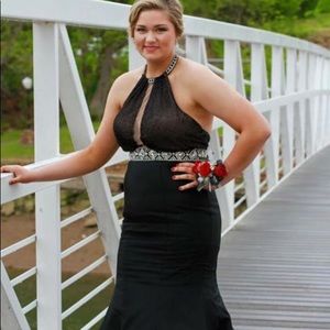 Sherri Hill Black Prom Dress